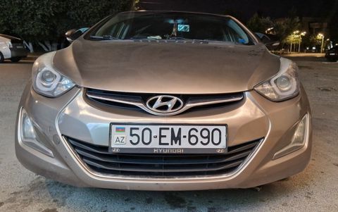 Hyundai Elantra, 1.8 L, 2014 il, 271 905 km — Sumqayıt