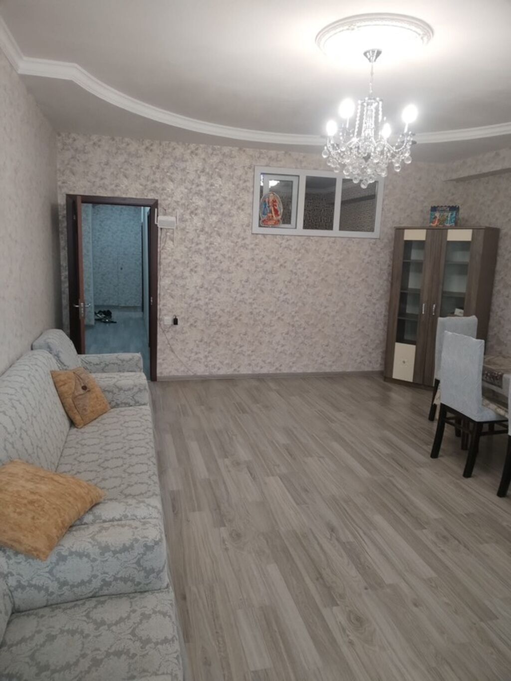 3 otaqlı mənzil – geniş zal, ayrıca yataq otaqları və mətbəx — Daşınmaz əmlak, Xırdalan (4)
