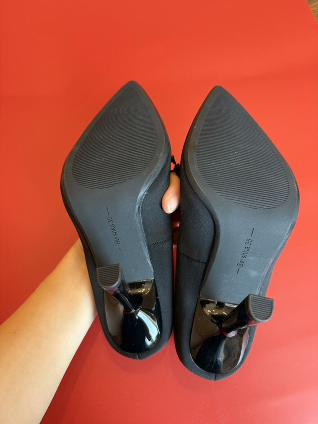 Tuflilər, Bershka, Ölçü: 35, rəng - Qara, Yeni — Şəxsi əşyalar, Bakı (2)