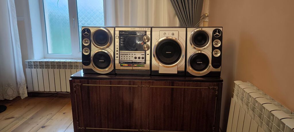 Samsung mini Hi-Fi musiqi sistemi - 4 bloklu konfiqurasiya: mərkəzi — Elektronika, Samux (2)
