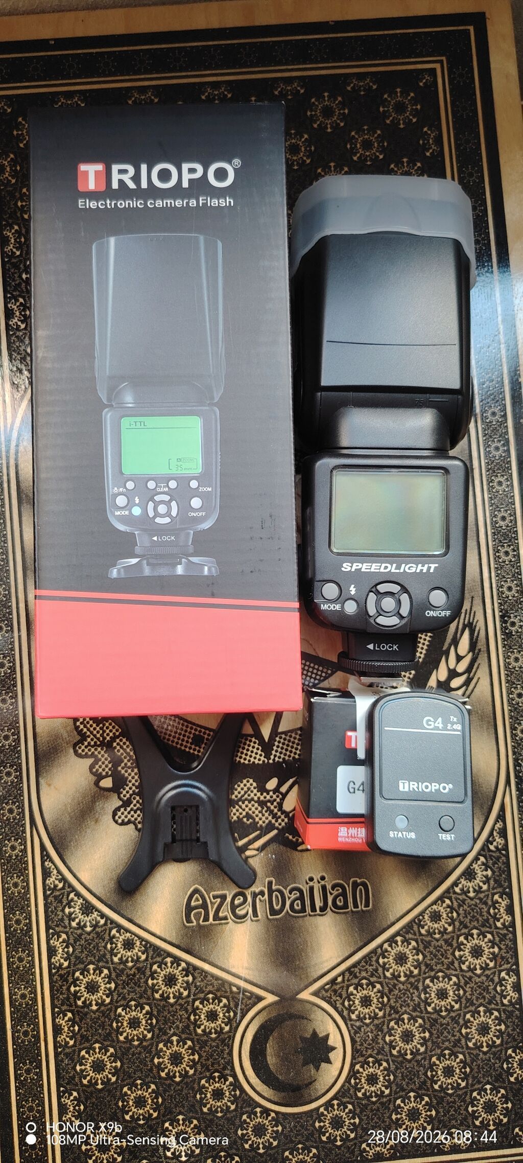 Trıopo Electronic Camera Flash seti Məhsulun tərkibi: - Trıopo — İşıqlandırma, Bakı