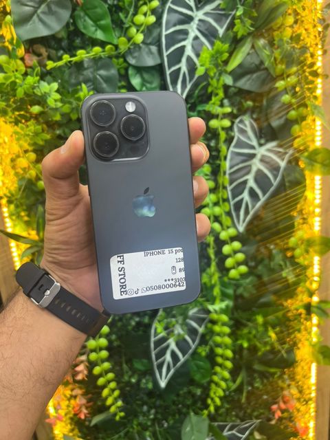 Apple iPhone 15 Pro Black Titanium 128GB/8GB — Bakı