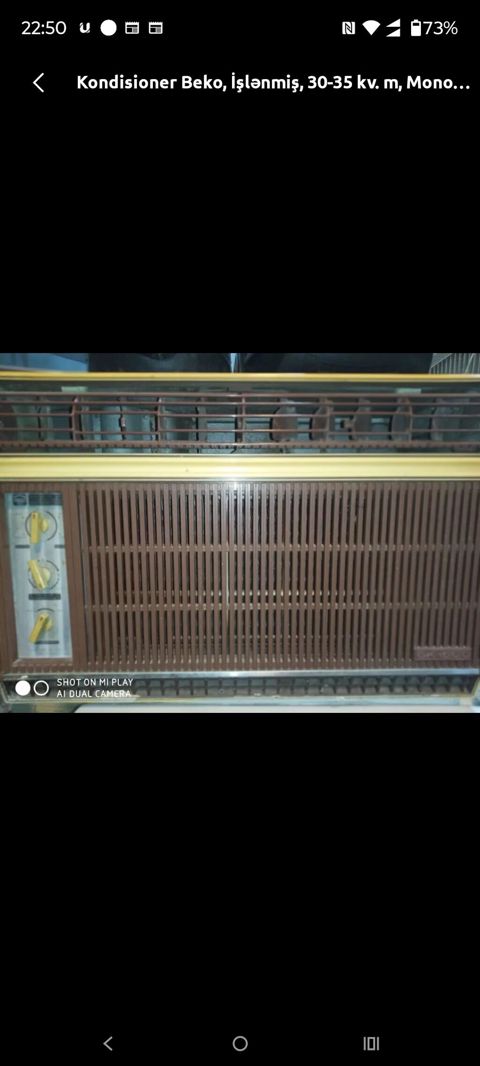 Beko pəncərə tipli kondisioner - Tip: Monoblok (pəncərəyə/qalın — Bakı