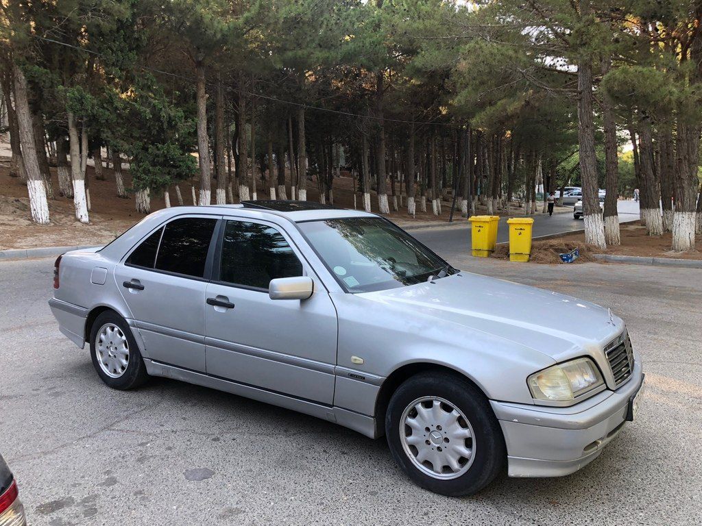 Mercedes C 200, 2.0 L, 1998 il, 341 034 km — Avtomobillər, Sumqayıt (4)