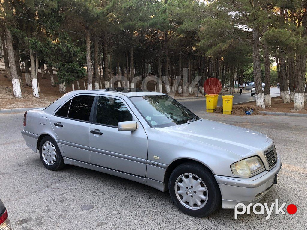 Mercedes C 200, 2.0 L, 1998 il, 341 034 km — Avtomobillər, Sumqayıt (4)
