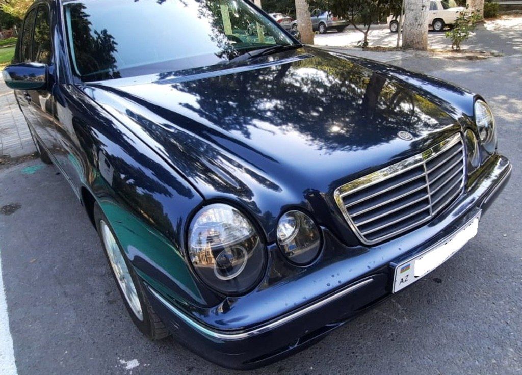 Mercedes E 240, 2.4 L, 2000 il, 333 358 km — Avtomobillər, Göyçay (5)