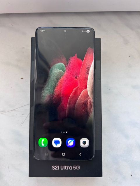 Samsung Galaxy S21 Ultra 5G, 256 GB, rəng - Qara, Barmaq izi, Simsiz şarj, İki sim kartlı — Mehdiabad