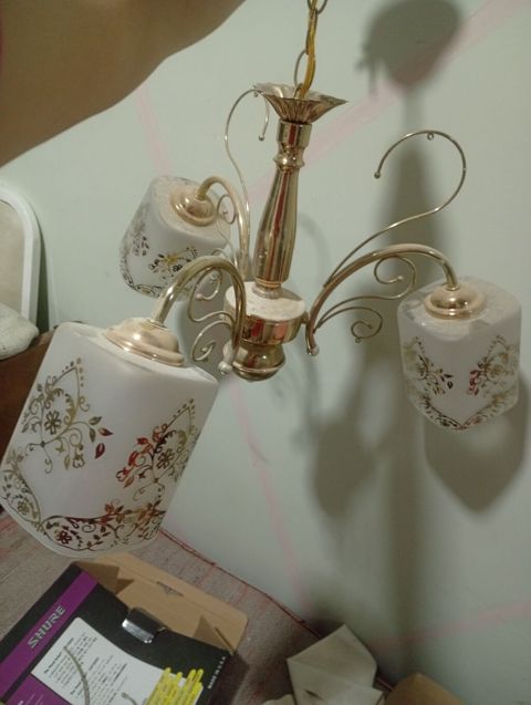 Çılçıraq, 3 lampa, Metal — Bakı