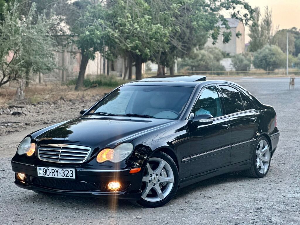 Mercedes C 230, 2.5 L, 2006 il, 274 000 km — Avtomobillər, Sumqayıt (9)