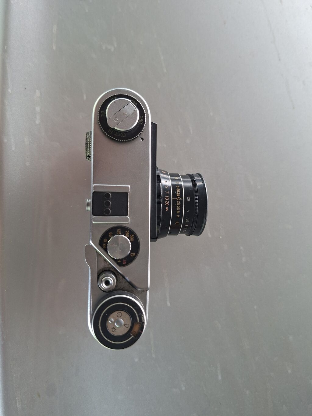 Zenit-5B (Зенит-5В) 35mm mexaniki fotoaparat + orijinal dəri futlyar — Elektronika, Masallı (2)