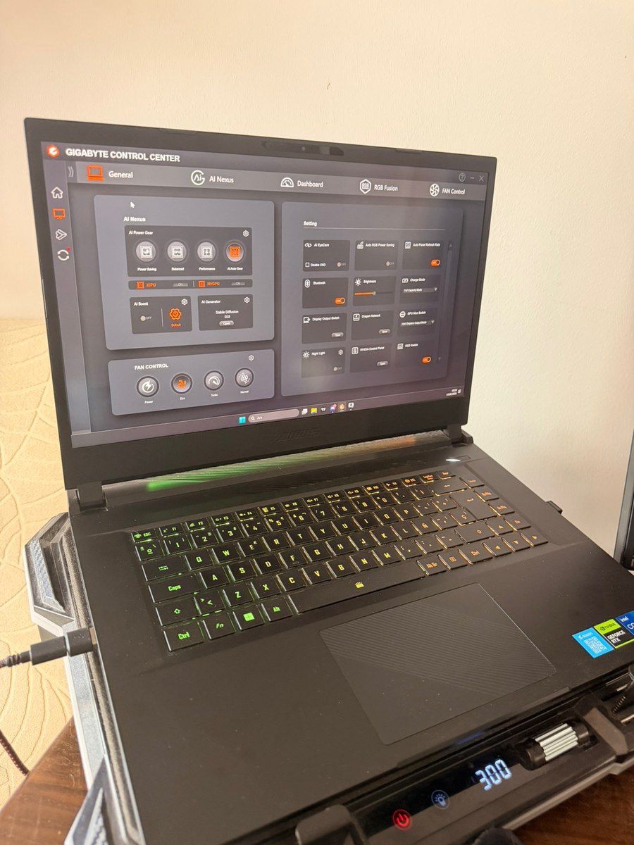 Noutbuk Aorus Gigabayte — Elektronika, Bakı (4)
