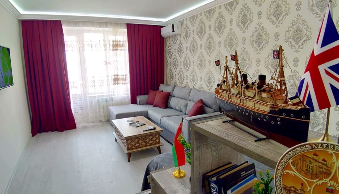 1-otaqlı mənzil kirayə verilir, 28 May m., 45 m² — Mənzil, Bakı (3)