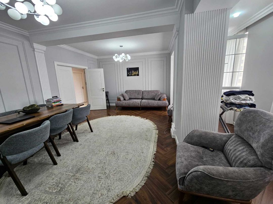 5-otaqlı mənzil, Azadlıq m., 130 m² — Mənzil, Bakı (2)