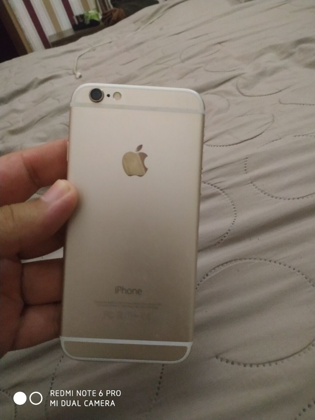 IPhone 6, 16 GB, Rose Gold, Barmaq izi — Apple iPhone, Bakı (2)