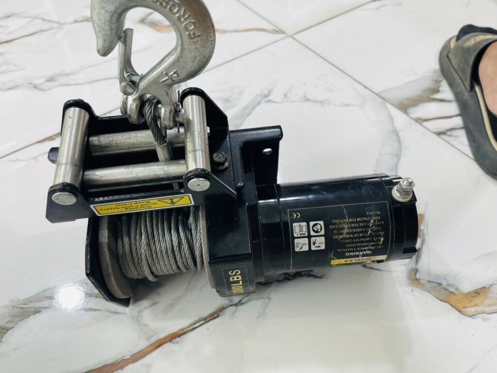 Elektrik vinç – 2000 LBS (≈907 kq) çəkmə gücü - Növ: 12V elektrikli — Mallar, Bakı (2)