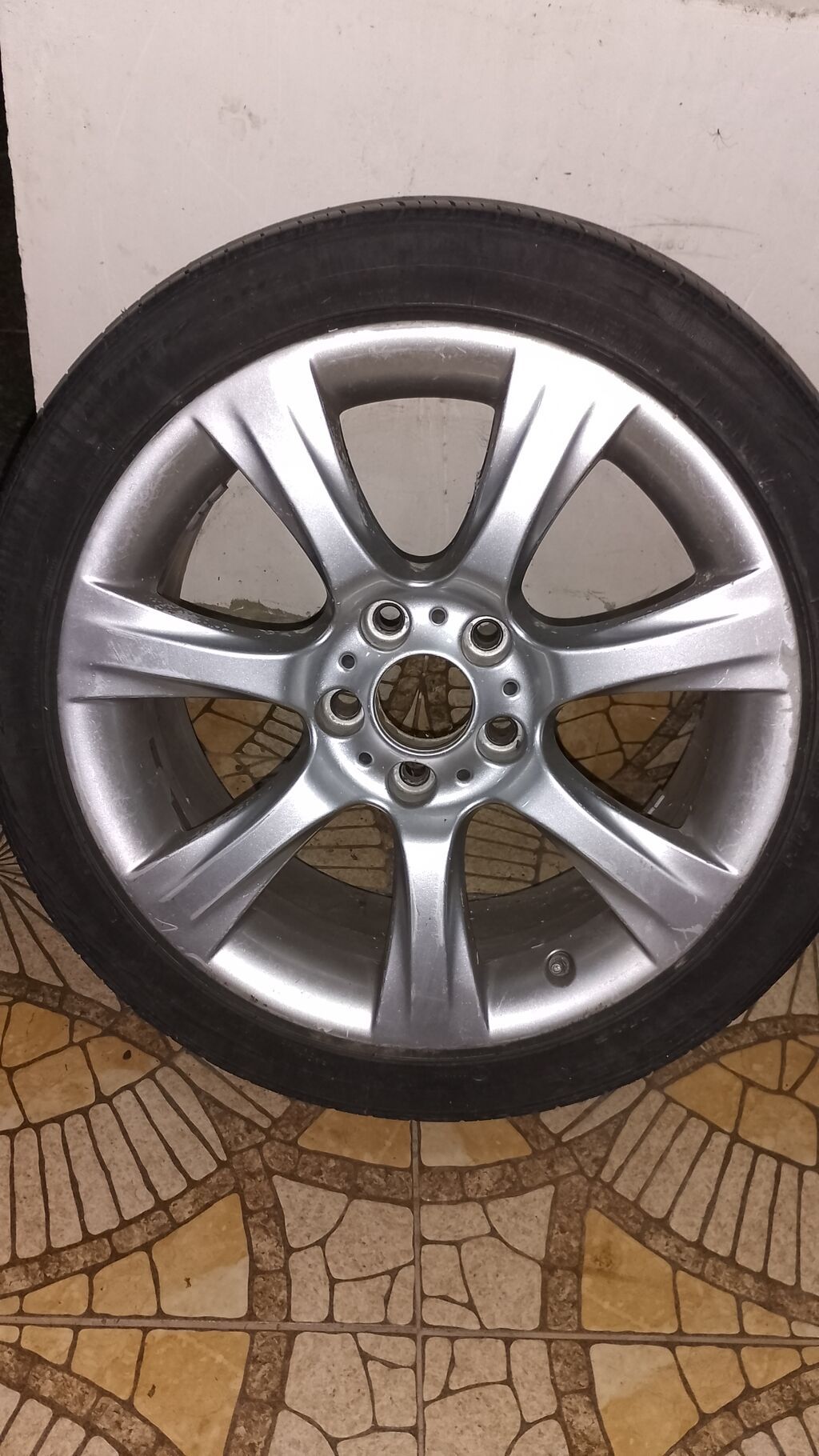 Bmw f30 təkər tam işlər vəziyyətdə çatı yoxdur 225/45 — Digər ehtiyat hissələri, Balakən (2)