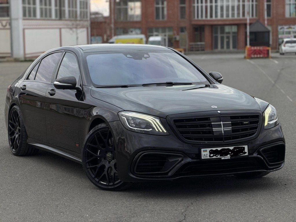 Mercedes S 63 AMG 4MATIC, 5.5 L, 2017 il, 148 000 km — Avtomobillər, Gəncə (9)
