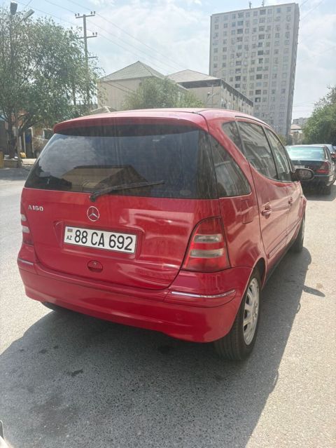 Mercedes-Benz A 160: 1.6 l 2002 il Hetçbek — Bakı