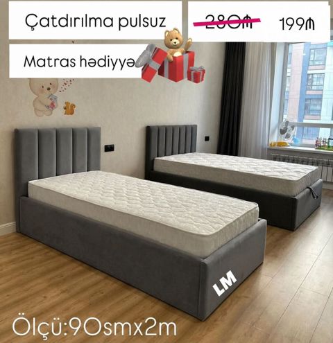Parça model Tək çarpayı* _*Sifarişlə VƏ Yeni*_ Qiymət 199₼ — Bakı