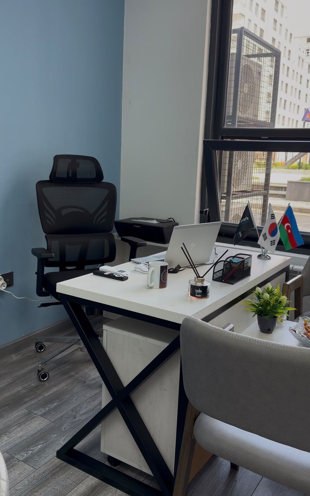 Ofis mebel dəsti – “Loft” üslubunda ünvan Badamdar 2 dəst - (4 stul — Ofis mebeli, Bakı (3)