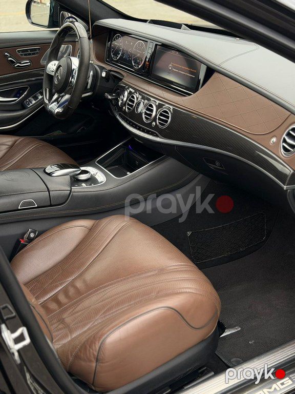 Mercedes S 63 AMG 4MATIC, 5.5 L, 2017 il, 148 000 km — Avtomobillər, Gəncə (10)