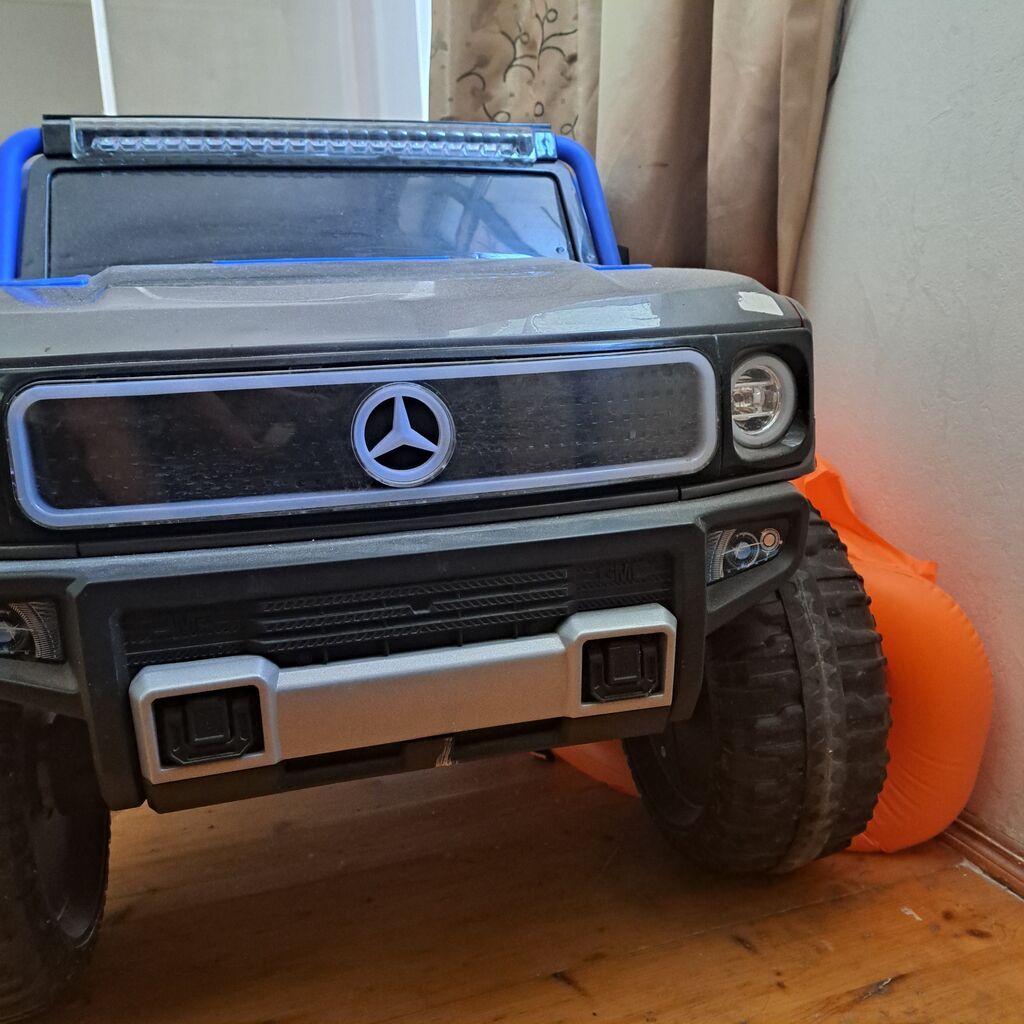 Uşaq üçün elektrikli miniatür jeep tipli maşın - Brend üslubu — Mallar, Bakı (4)