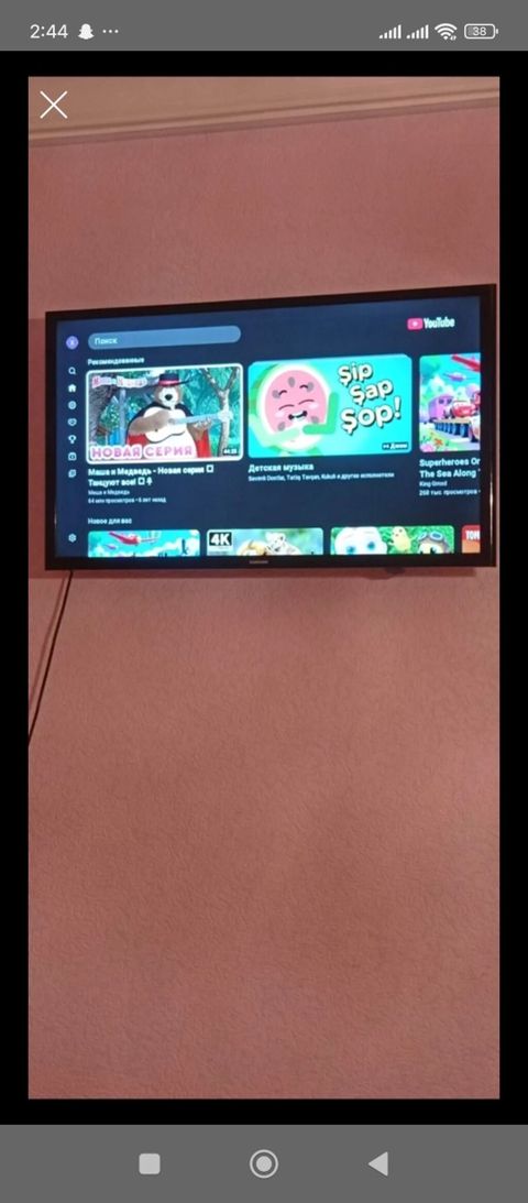 Yeni Televizor Samsung 40" FHD (1920x1080), Ödənişli çatdırılma — Bakı