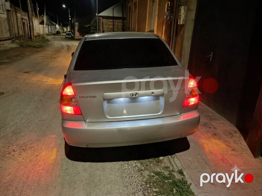 Hyundai Accent, 1.6 L, 2001 il, 222 500 km — Avtomobillər, Gəncə (3)