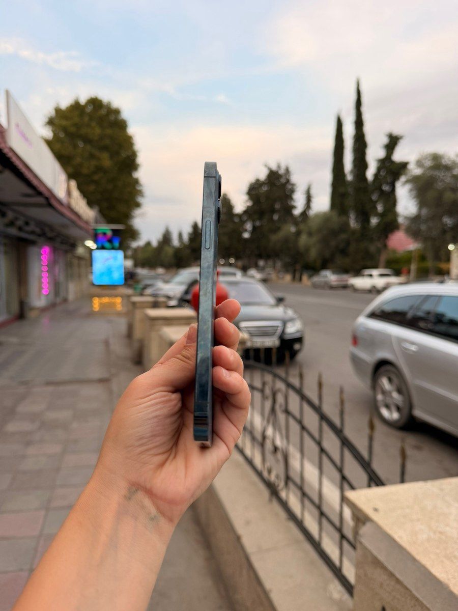 Apple iPhone 12 Pro Max Pacific Blue 128GB/6GB — Smartfonlar, Göyçay (3)