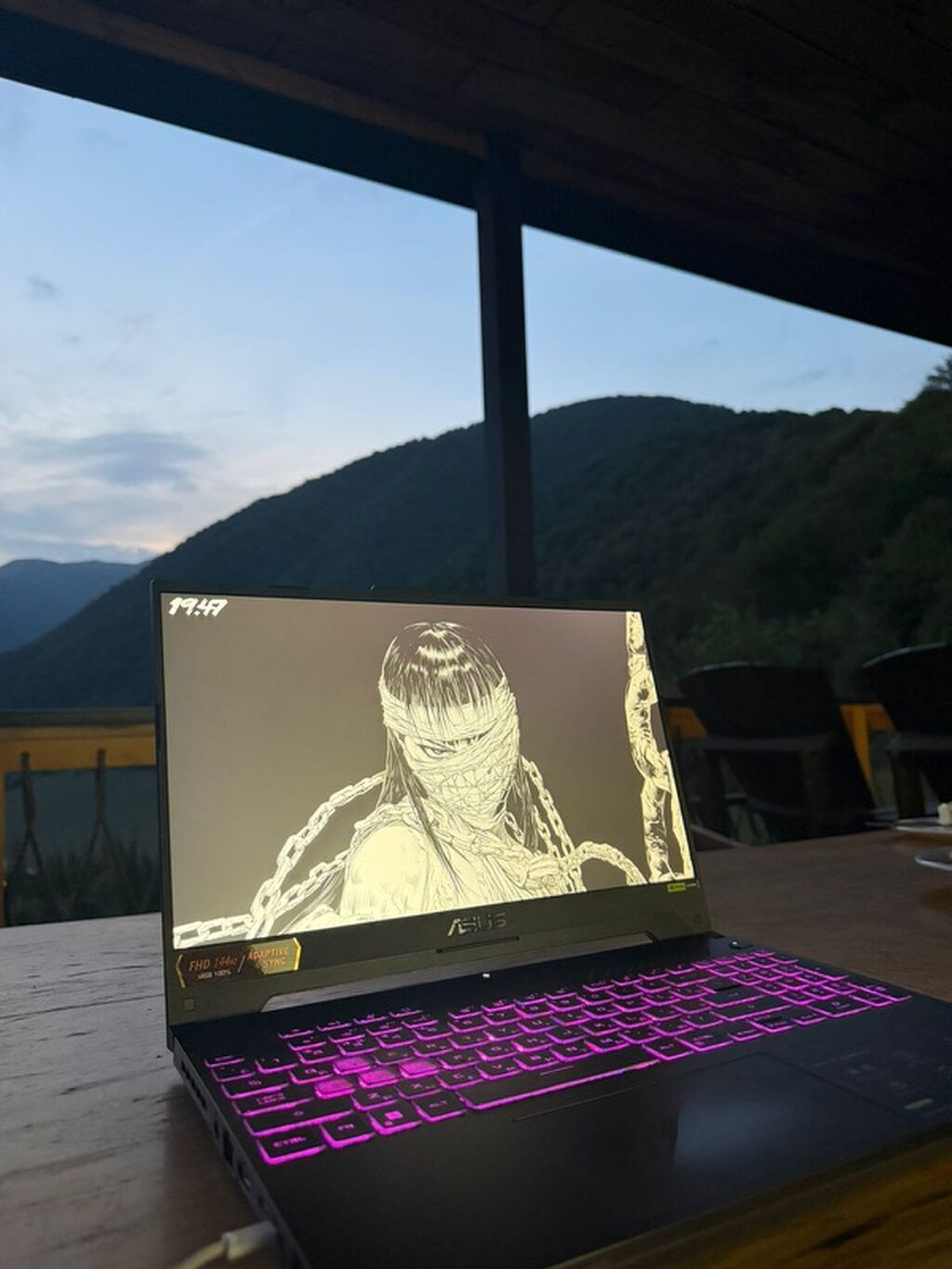 ASUS TUF Gaming A15 noutbuk - Ekran: 15.6" FHD (1920×1080), 144 Hz — Asus, Bakı (3)