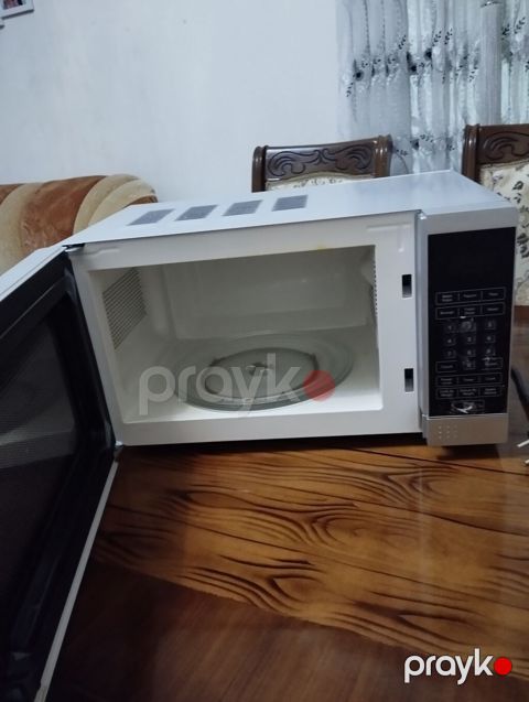 Mikrodalğalı soba Eurolux, Mikrodalğalar ilə, rəng - Gümüşü, İşlənmiş