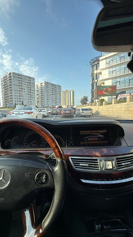 Mercedes S 350, 3.5 L, 2007 il, 270 000 km — Avtomobillər, Masallı (7)