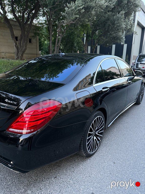 Mercedes S 500 4MATIC, 4.7 L, 2014 il, 130 000 km — Avtomobillər, Bakı (4)