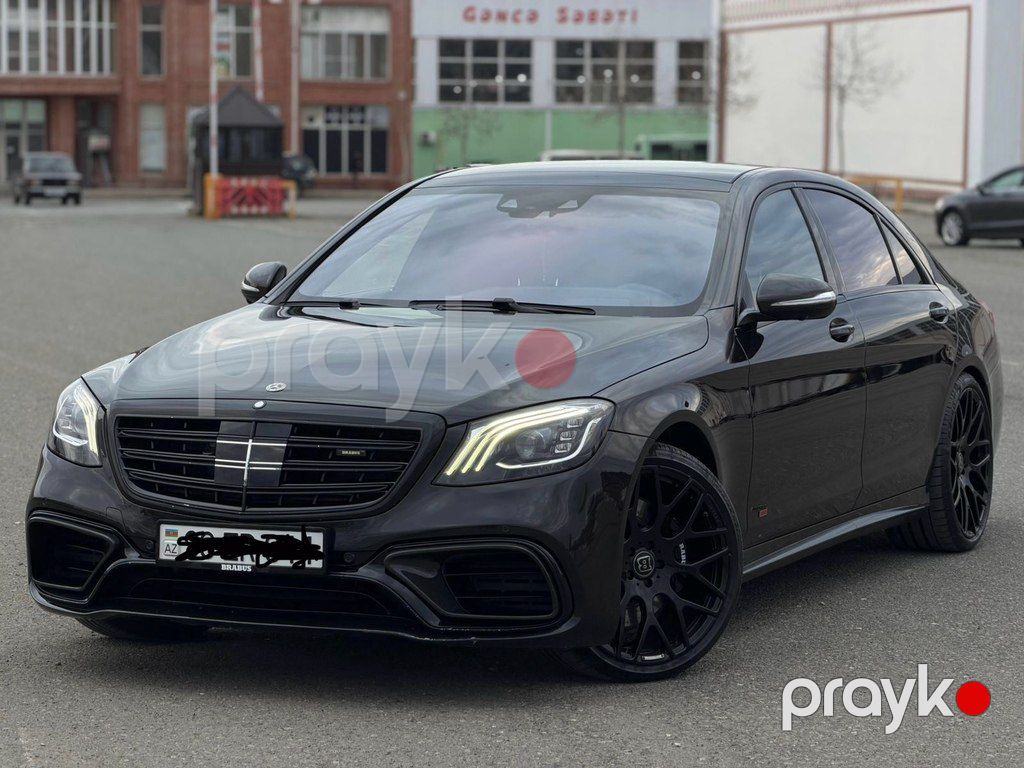 Mercedes S 63 AMG 4MATIC, 5.5 L, 2017 il, 148 000 km — Avtomobillər, Gəncə (8)