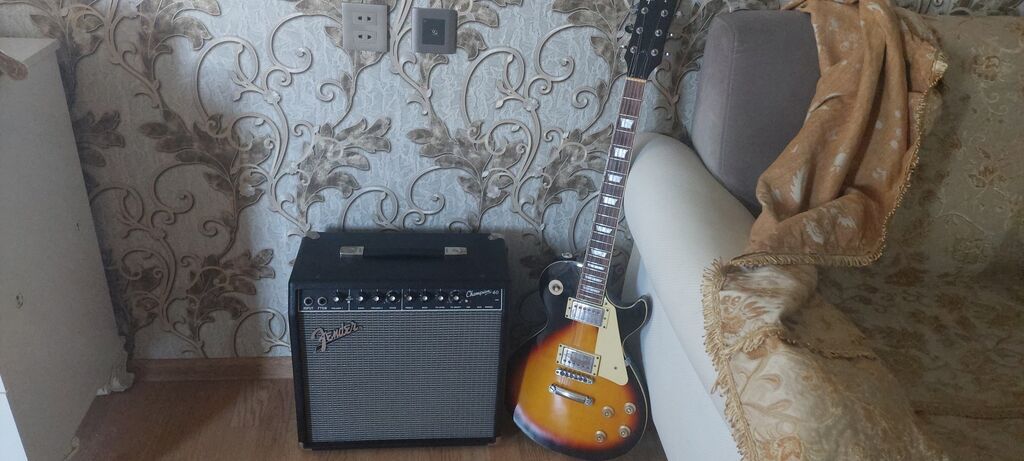 Elektron gitara, Gibson, 6 sim, İşlənmiş — Mallar, Bakı (2)