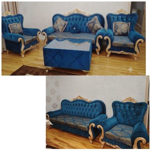 Divan kreslo satılır 550₼. Ünvan Mərdəkan &Rumi — Digah