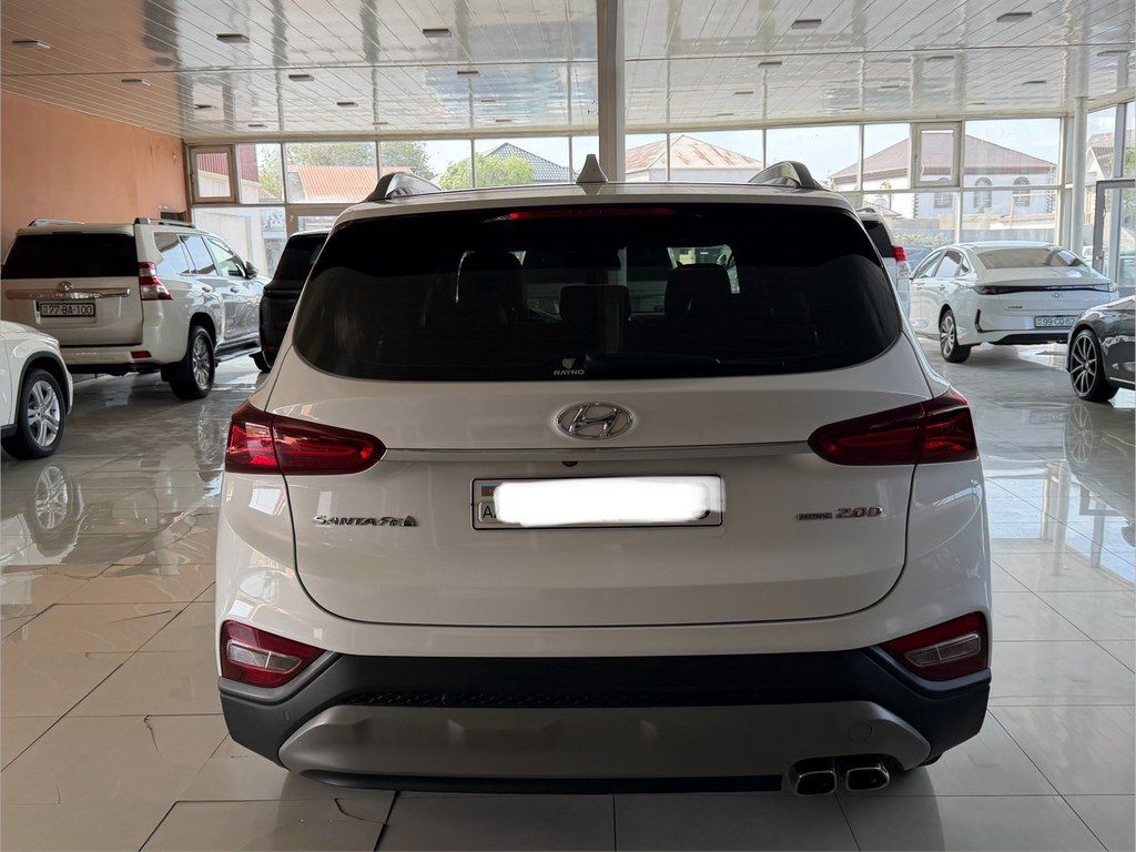 Hyundai Santa Fe, 2.0 L, 2018 il, 128 000 km — Avtomobillər, Bakı (3)