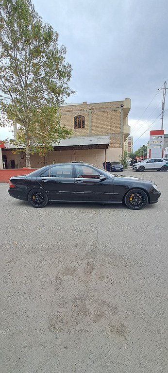 Mercedes S 550, 5.5 L, 2002 il, 291 200 km — Avtomobillər, Bakı (4)