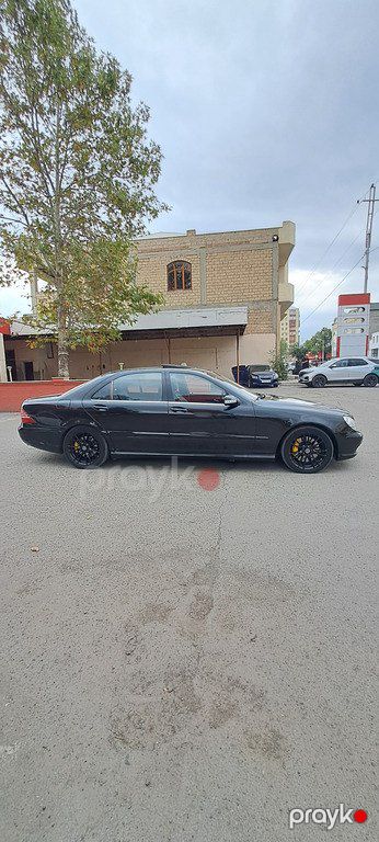Mercedes S 550, 5.5 L, 2002 il, 291 200 km — Avtomobillər, Bakı (4)