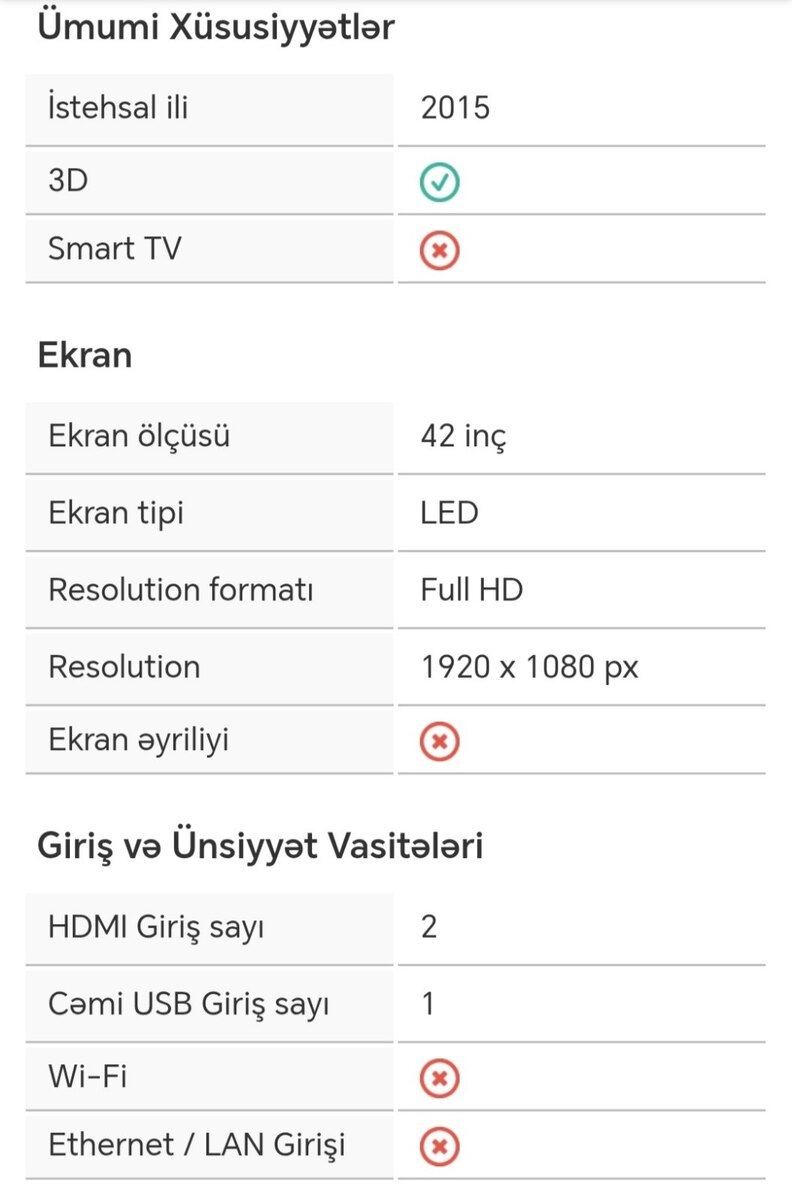 Televizor LG — Elektronika, Bakı (7)