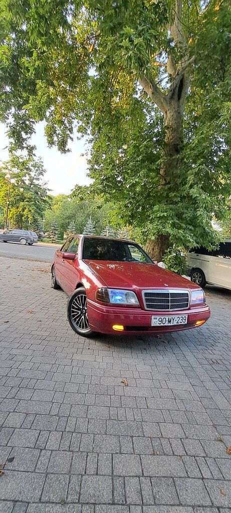 Mercedes C 180, 1.8 L, 1994 il, 500 000 km — Avtomobillər, Qəbələ (5)