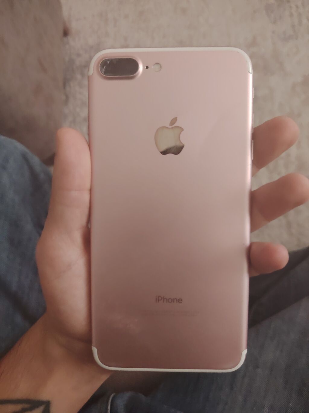 IPhone 7 Plus, 128 GB, Rose Gold, Barmaq izi, Face ID — Apple iPhone, Xırdalan
