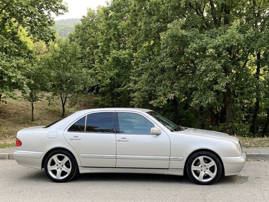 Mercedes E 220, 2.2 L, 2000 il, 265 000 km — Avtomobillər, Bakı (2)