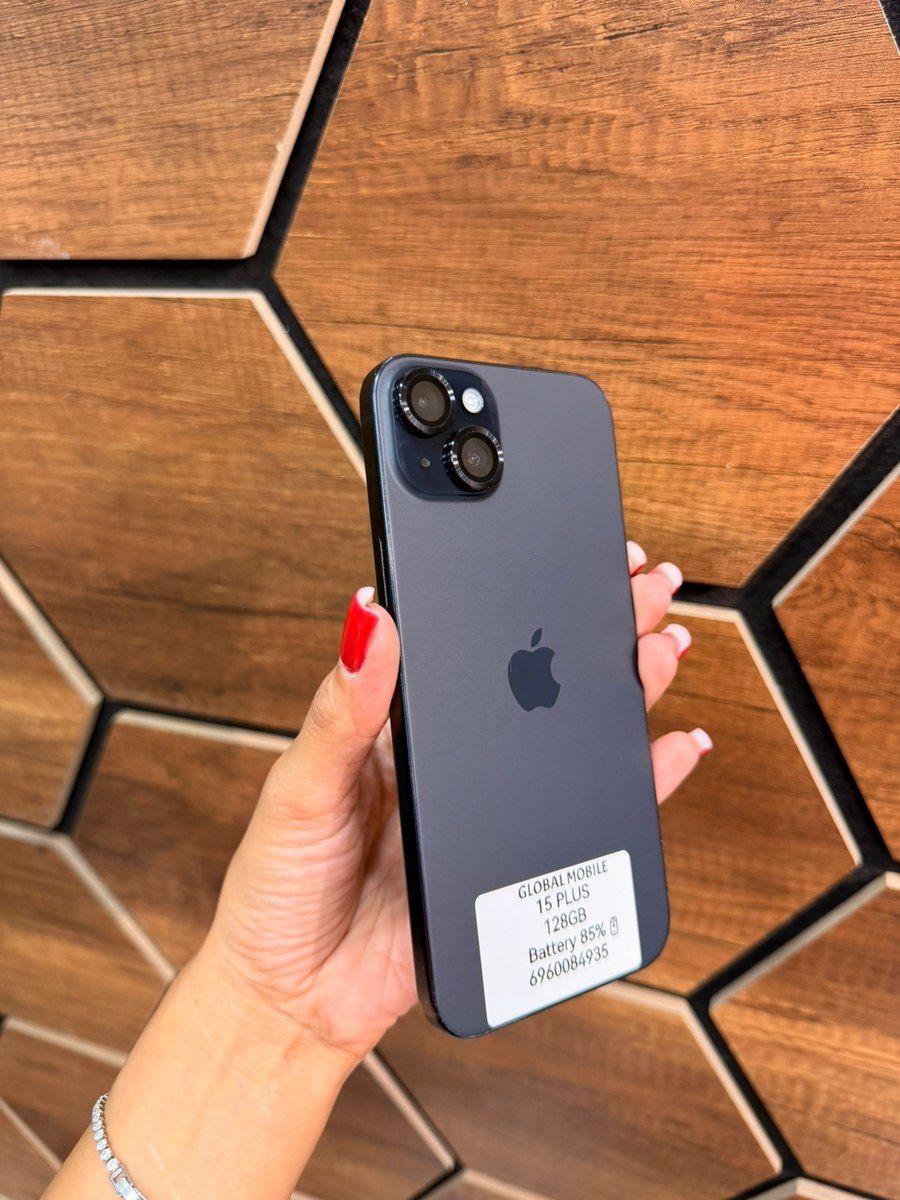 Apple iPhone 15 Plus Black 128GB/6GB — Smartfonlar, Bakı (3)