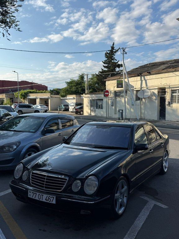 Mercedes E 270, 2.7 L, 2001 il, 248 000 km — Avtomobillər, Bakı (9)