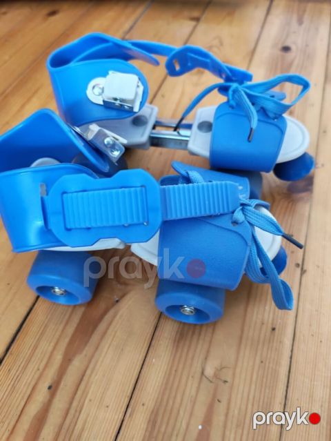 Uşaq dördtəkərli konkisürmə təkərləri (roller ayaqqabı üstündən — Gəncə