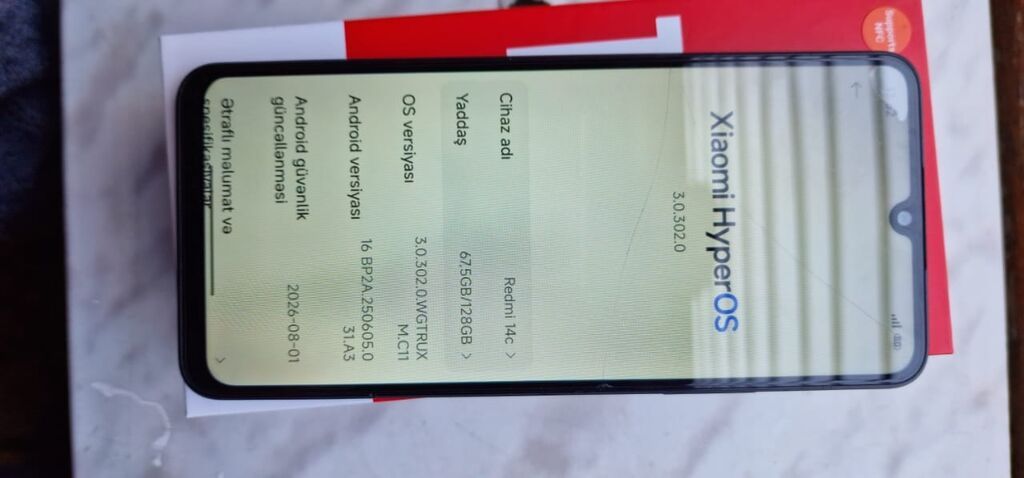 Redmi 14C, 128 GB, rəng - Qara, İki sim kartlı — Elektronika, Şabran (4)