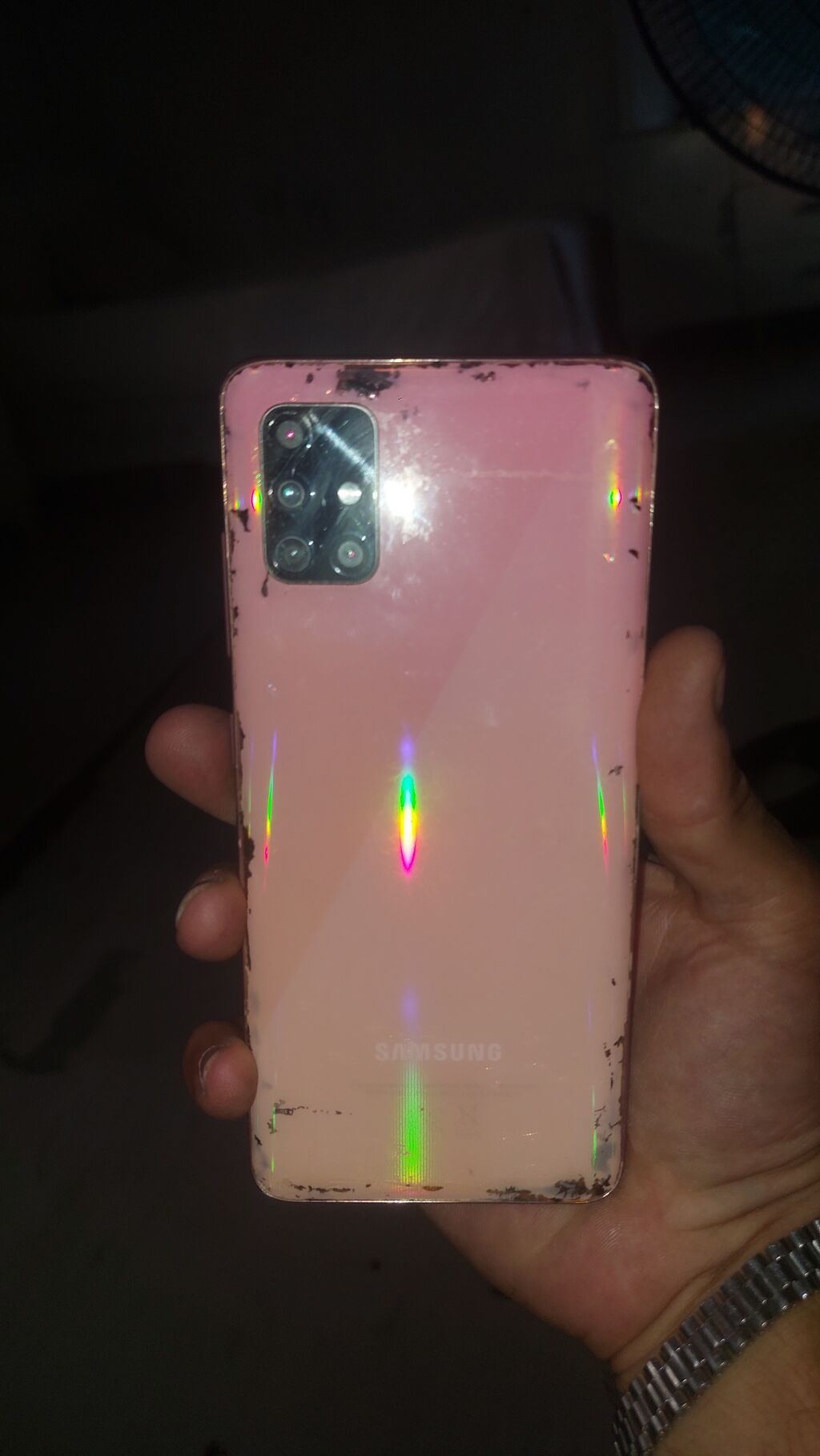 Samsung Galaxy A51, rəng - Çəhrayı, Barmaq izi — Samsung, Bakı (2)