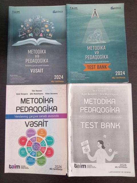 Məhsul: Metodika və Pedaqogika + Təsviri İncəsənət üzrə vəsait və test — Digah
