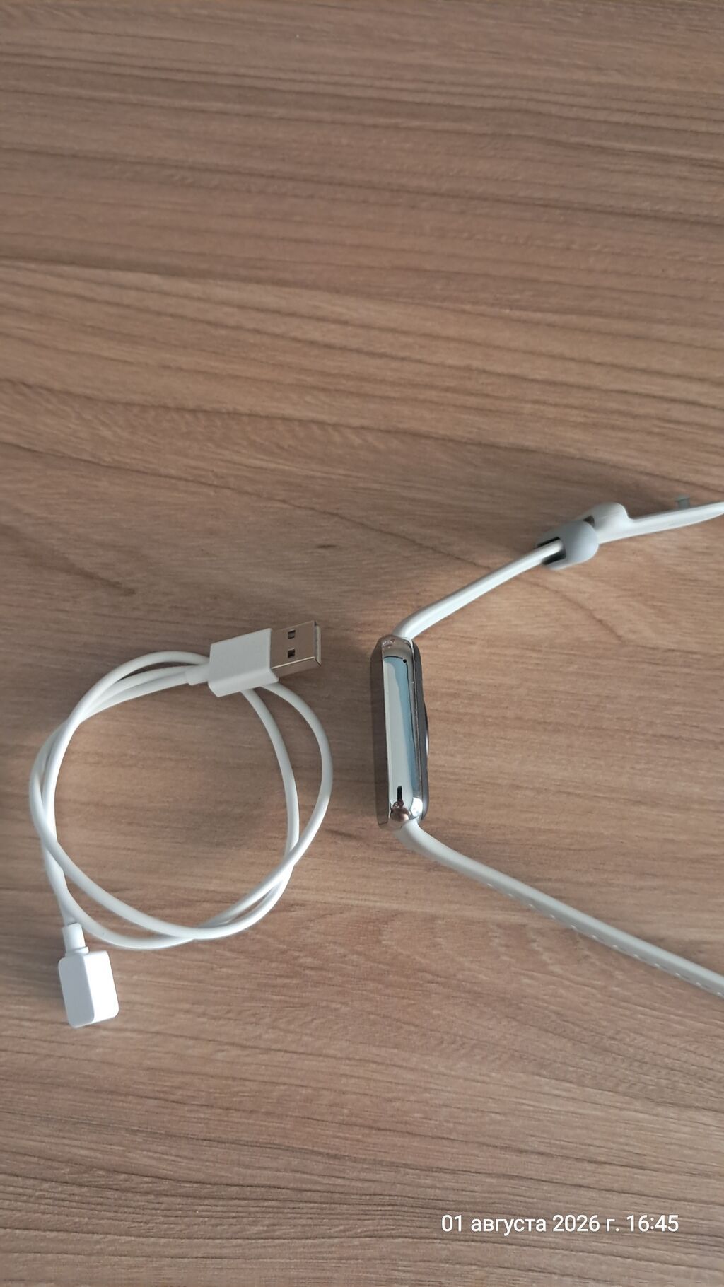 İşlənmiş, Smart qolbaq, Xiaomi, Sensor ekran, rəng - Ağ — Aksesuarlar, Bakı (2)